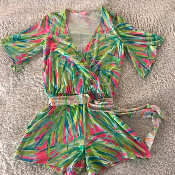 Lilly Pulitzer Madylin Romper - Picture 2 of 5